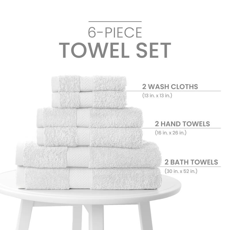 Martex Ringspun Cotton Towel Set Quick Dry Soft Absorbent Lightweight