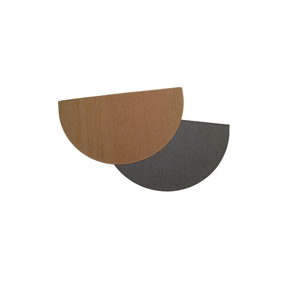 Shop Woodfield 4715g 27 X 48 Fiberglass Half Round Hearth Rug By