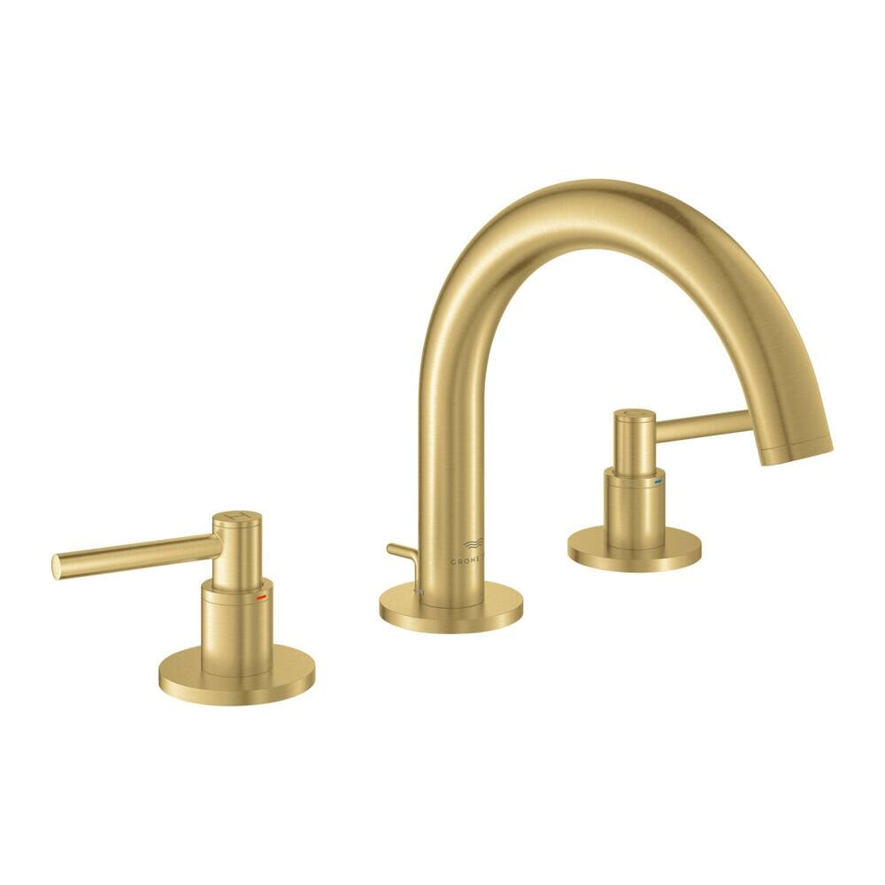 Grohe 20 660 Atrio New 1.2 GPM Widespread Bathroom Faucet with Pop-Up - Brushed Cool Sunrise