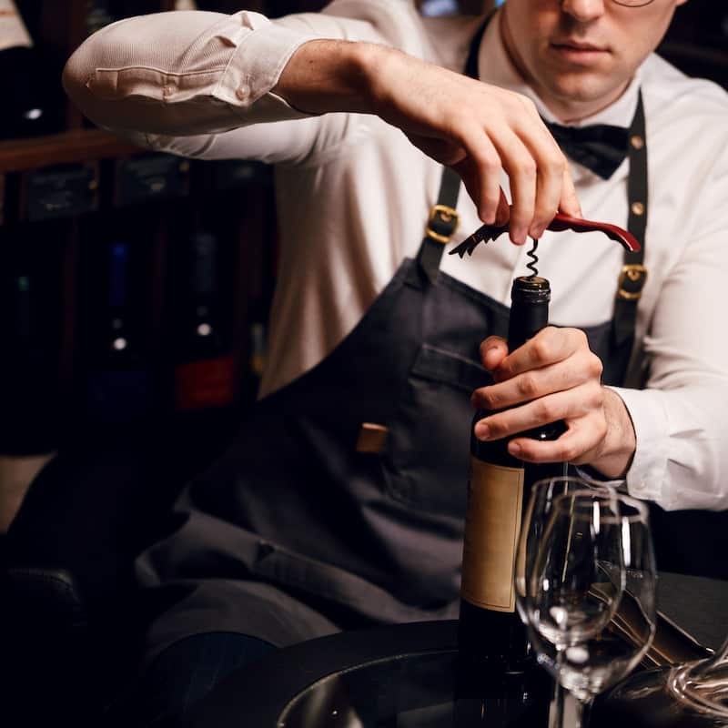 5" Wine Openers Waiter Corkscrew Red Wine Bottle Opener for Server Waiter