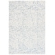 preview thumbnail 6 of 9, SAFAVIEH Handmade Ebony Kelly Contemporary Wool Rug 5' x 8' - Ivory/Blue