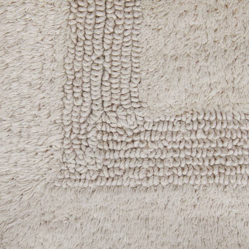 Fabstyles Basix Soft & Absorbent Reversible Cotton Bath Rug
