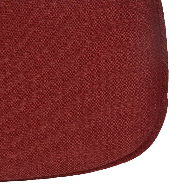 Klear Vu Gripper Non-Slip Mid Century Modern Shell Dining Chair Upholstered Cushion