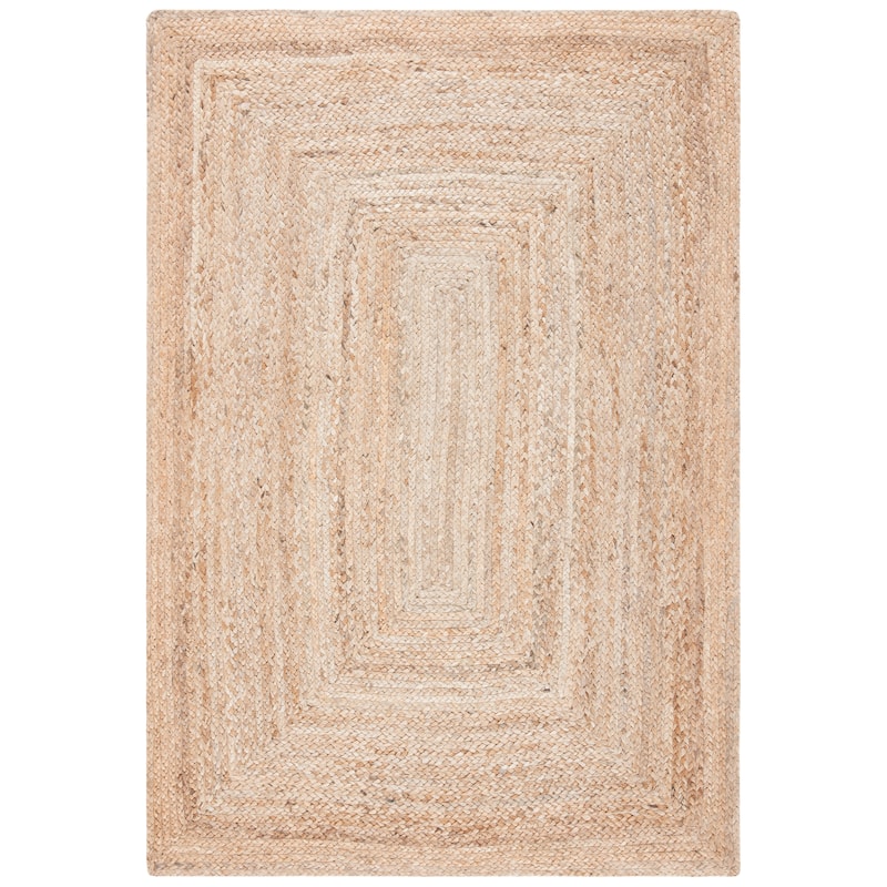 SAFAVIEH Handmade Cape Cod Dina Coastal Jute Rug - 2'3" x 4' - Natural - Rectangle