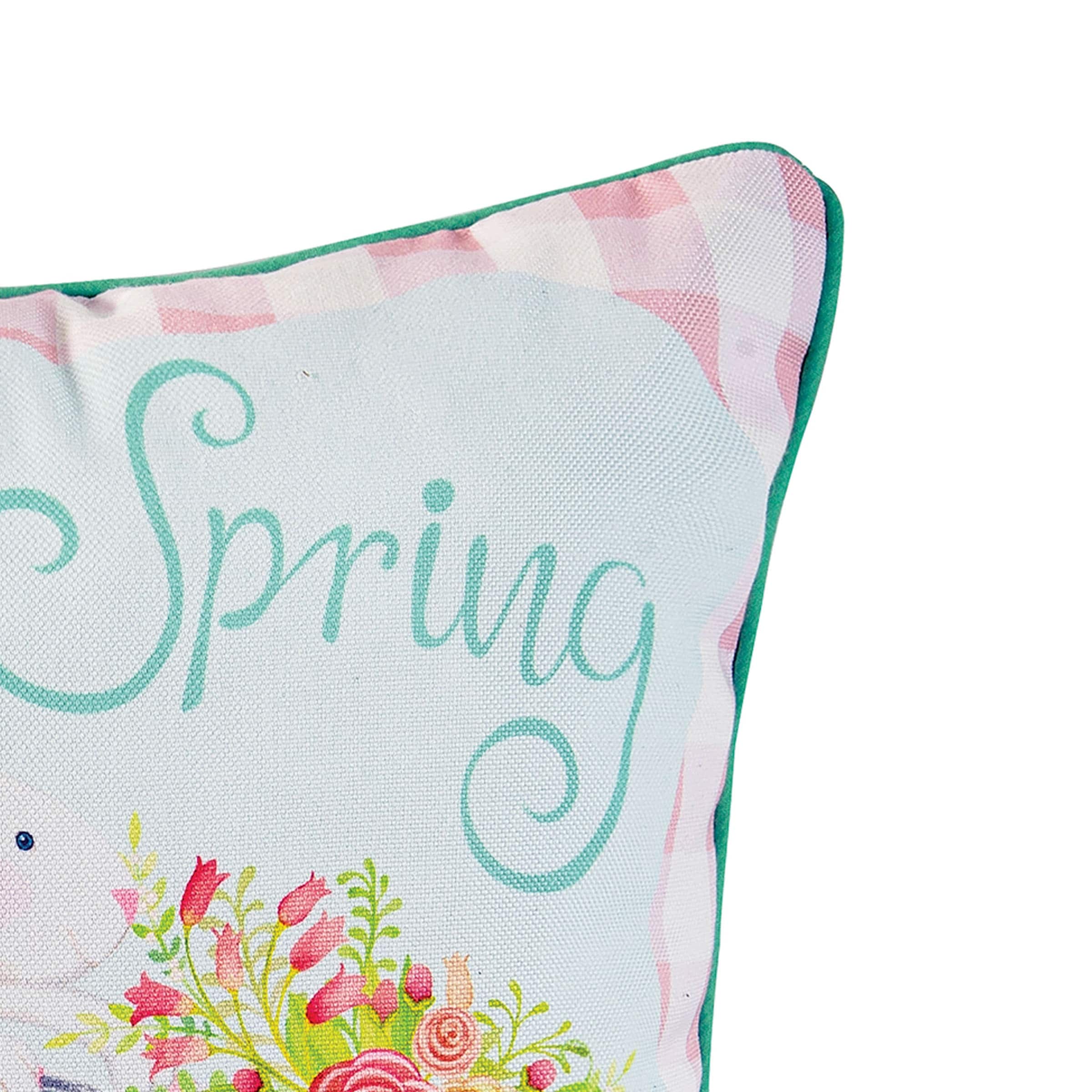 Hello top spring pillow