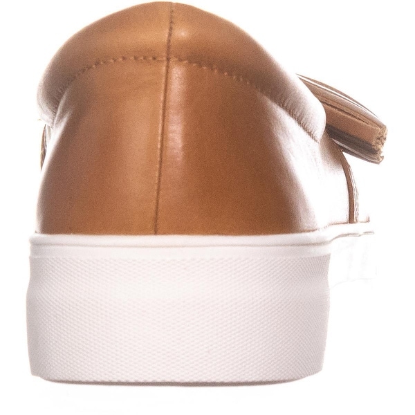 Vince Camuto Women/'s Kayleena Fashion Sneaker Equestrian Brown 7.5 M US