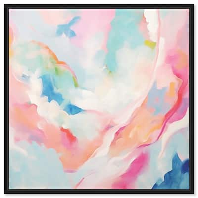 Cotton Candy Clouds I Canvas by Art Remedy