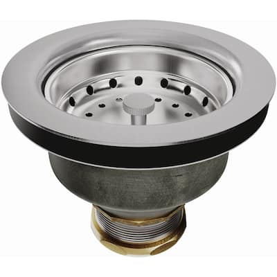 Jones Stephens S14010 Stainless Steel Basket Strainer with Snap and