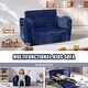preview thumbnail 5 of 11, Foam Flannel Foldable Kids Sofa with Washable Cover - 40.94” L x 22.83” W x 12.60” H