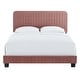 preview thumbnail 54 of 52, Celine Channel Tufted Performance Velvet Queen Platform Bed
