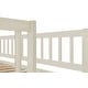 preview thumbnail 22 of 21, Twin Over Full Stairway Bunk Bed with Trundle,Bunk Bed Frame with Rails and Storage