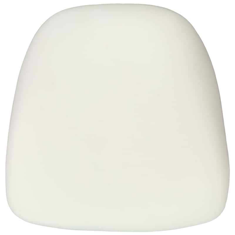 Hard Fabric Chiavari Chair Cushion - Ivory - Single - 15"W x 15"D x 1.75"H
