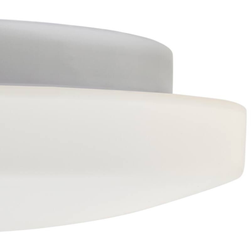 Access Lighting Orion - Dimmable LED -Flush Mount - White - Opal