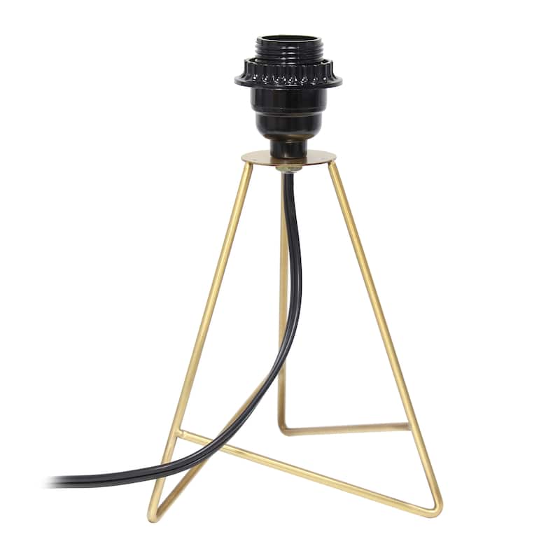 Simple Designs 14" Down to the Wire Table Lamp with LED Bulb Included - 14.00