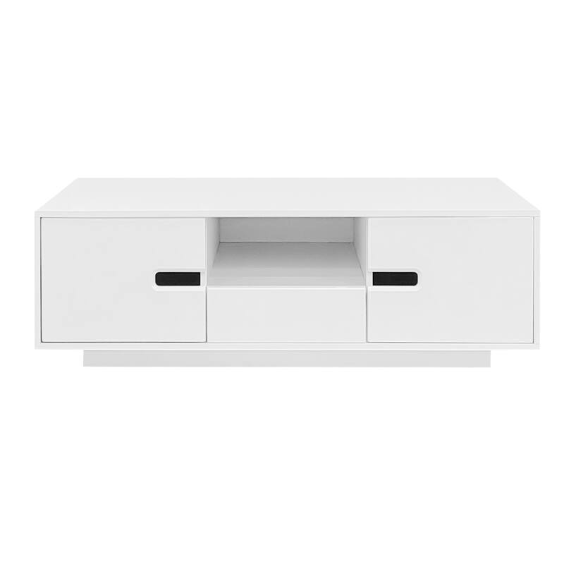 Living Room Modern High Glossy Rectangle Coffee Table