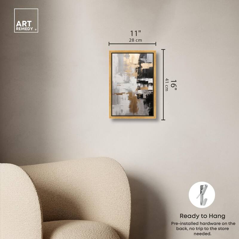 Nocturnal Alloy Canvas by Art Remedy