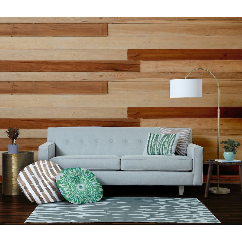 Bohemian & Eclectic Frog's Eye Design Tufted Floor Pillow