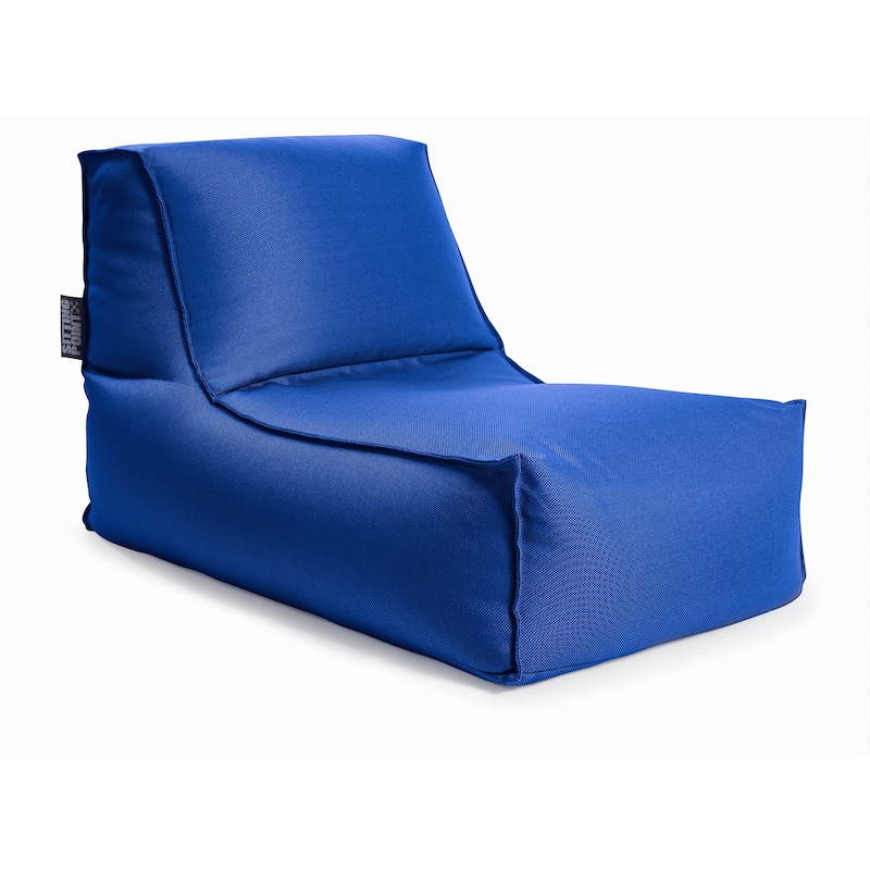 Gouchee Home Alpine Outdoor/Indoor Bean Bag Lounger Chair - Blue