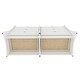 preview thumbnail 8 of 21, Manhattan Comfort Coney Mid-Century Modern 3-Drawer Dresser Set of 2