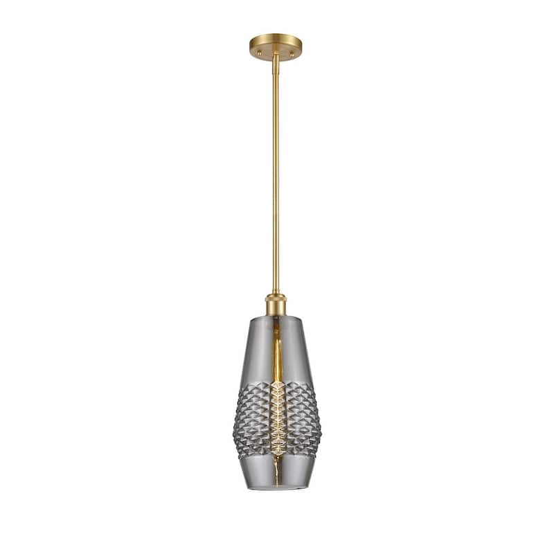 Innovations Lighting 516-1S-17-7 Windham Pendant Windham 7" Wide Mini