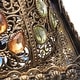 preview thumbnail 7 of 11, Gracewood Hollow Ellams 24-inch Jeweled Turkish Table Lamp