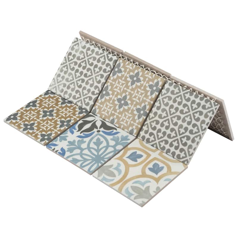 Merola Tile Porto 11-3/4" x 11-3/4" Porcelain Mosaic Floor and Wall Tile