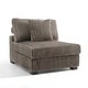 preview thumbnail 9 of 64, 35.7" W Plush Corduroy Upholstered Armless Modular Sofa Chair