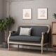 preview thumbnail 12 of 18, Trask Upholstered Loveseat by Christopher Knight Home