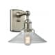Option Brushed Satin Nickel / Clear
