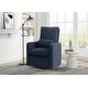 preview thumbnail 7 of 24, babyGap Cloud Recliner with LiveSmart Evolve - Sustainable Performance Fabric Blue