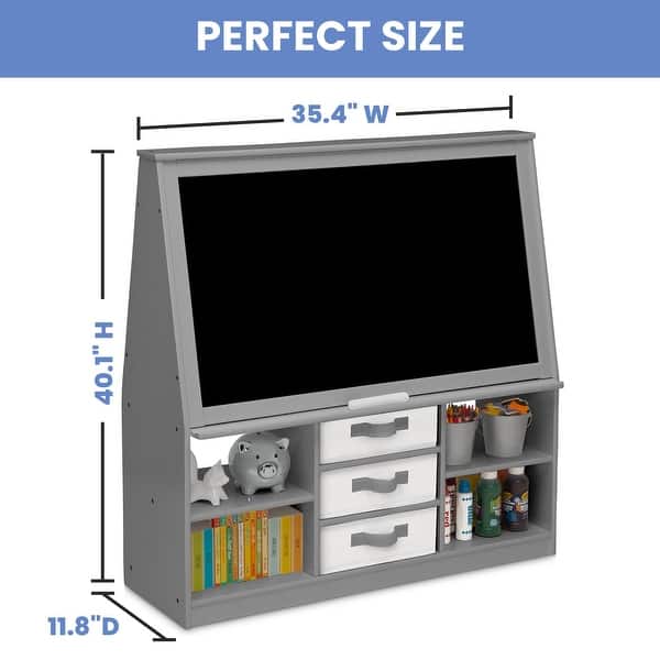 At-Home Artist Center – Deluxe Double-Sided Easel & Storage Unit