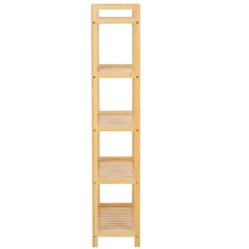 SAFAVIEH Sirlis 5 Tier Shelf - 20" W x 10" D x 50" H - 20Wx10Dx50H