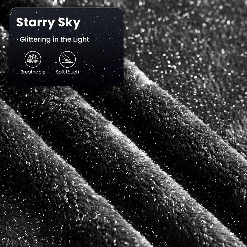 OVIOS Starry Sky Fabric Chaise Lounge Sofa-Grey