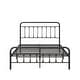 preview thumbnail 7 of 14, Modern Metal Platform Bed Frame with Headboard No Box Spring Needed Twin BLACK Full
