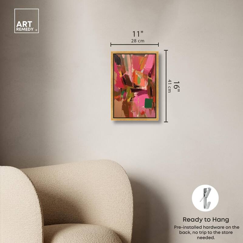 Impulse and Instinct Canvas by Art Remedy