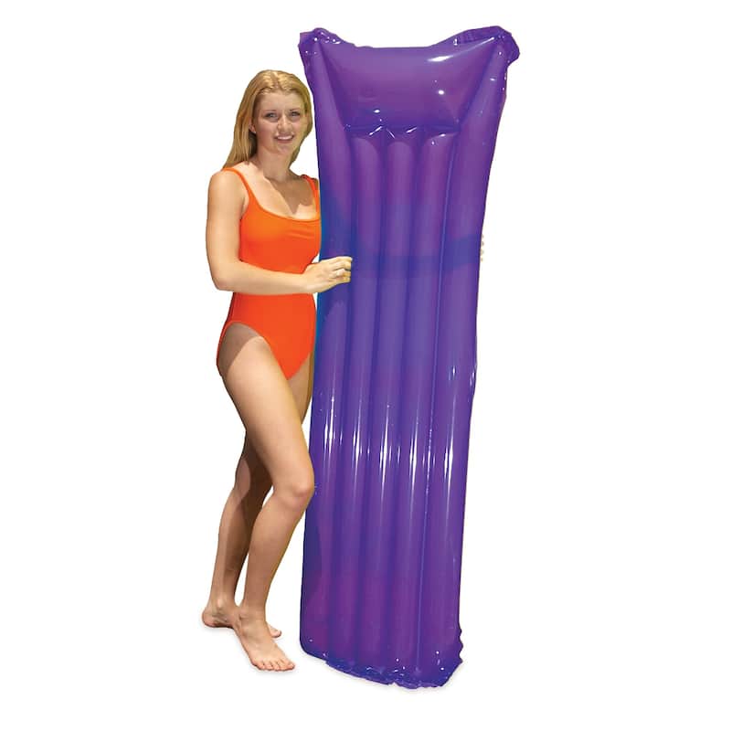 72-Inch Inflatable Water Sports Swimming Pool Air Mattress - Purple