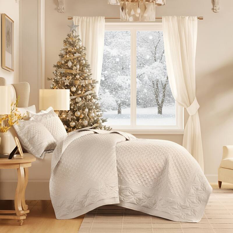 Croscill Versailles 3 Piece Quilt Set