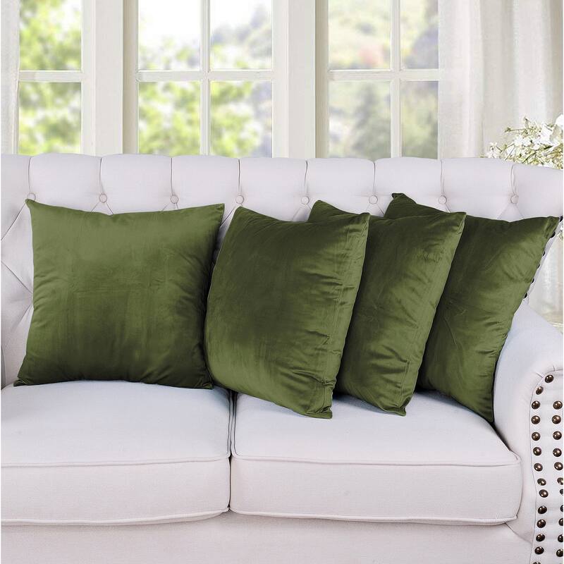 Supersoft 20-inch Throw Pillow Covers (Set of 4)