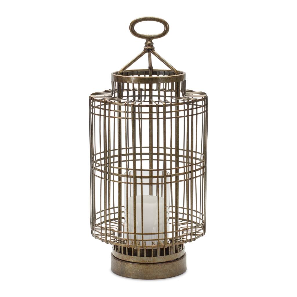 Iron Candle Holder - 8.5 x 8.5 x 18.75