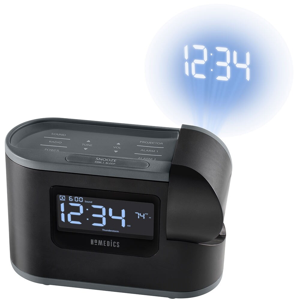 Homedics Alarm Clock Projection Manual