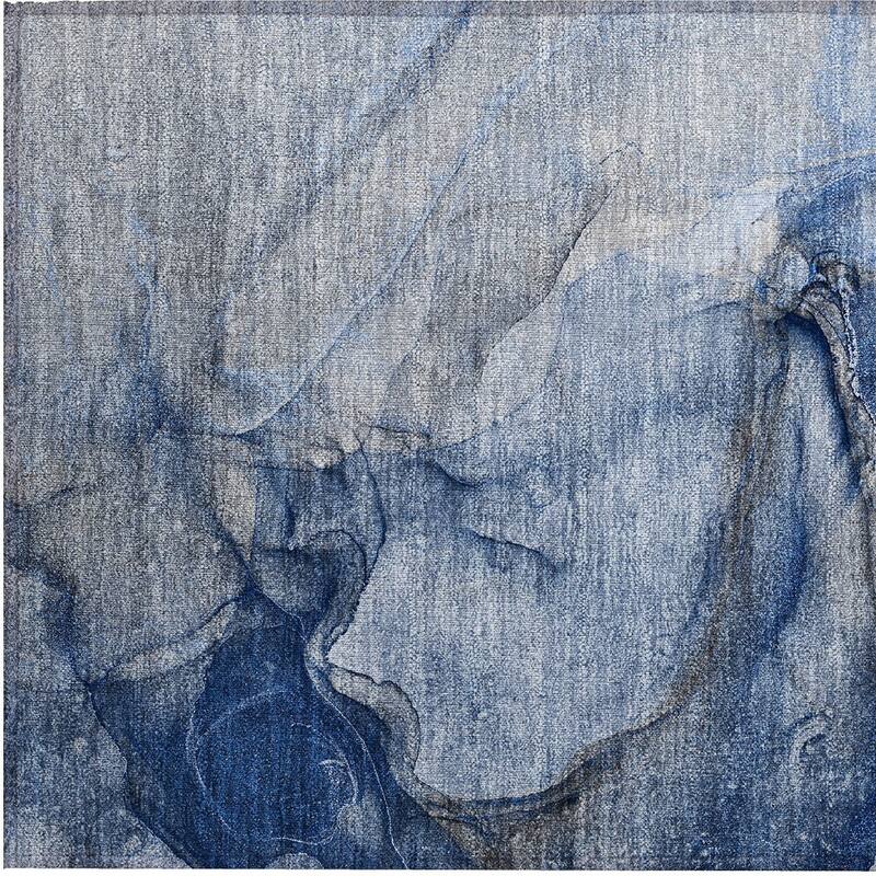 Fami Artistic Abstract Weather Resistant Versatile Elegance Outdoor Rug