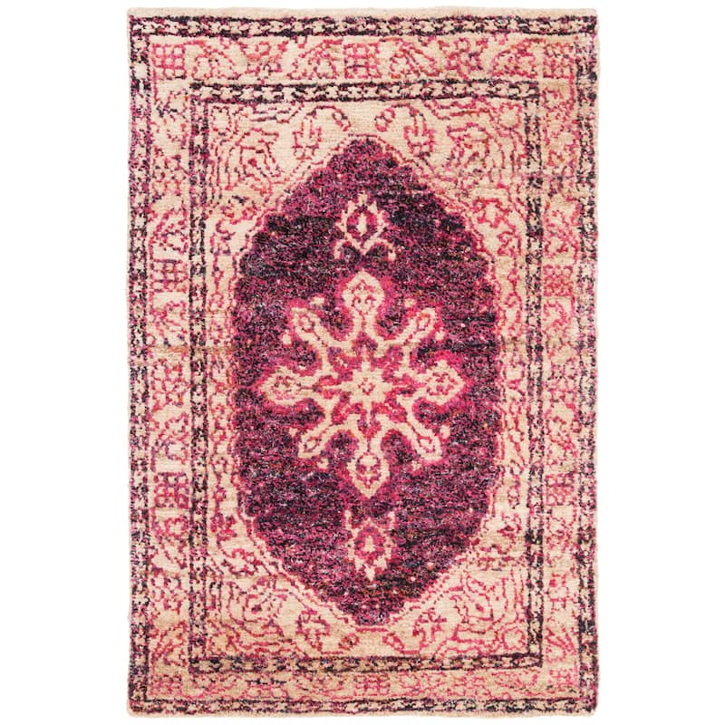 SAFAVIEH Hand-knotted Tangier Eridjona Modern Wool Rug