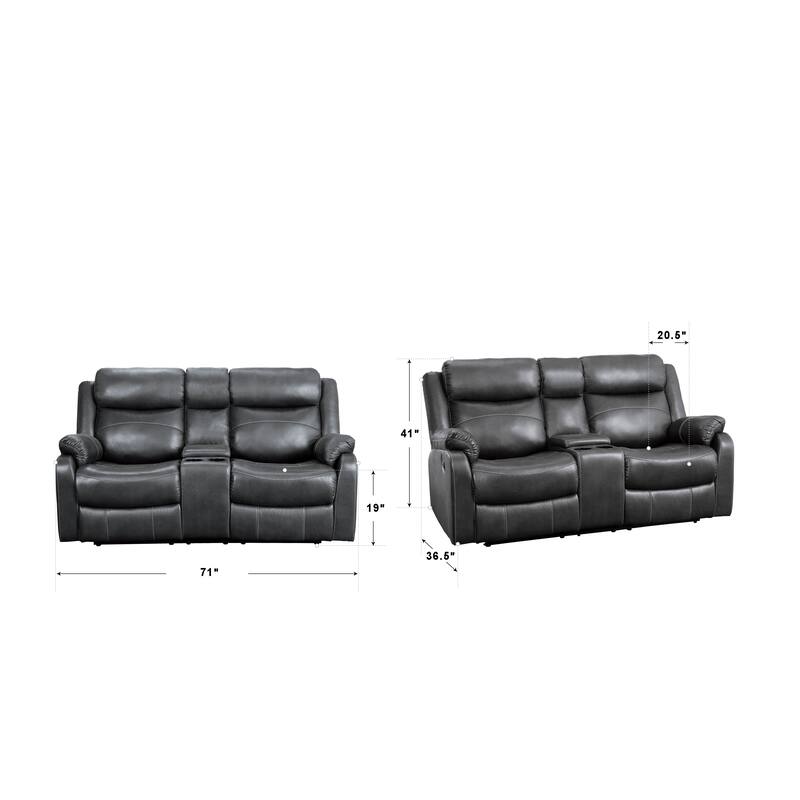 Soho 2-Piece Reclining Living Room Set