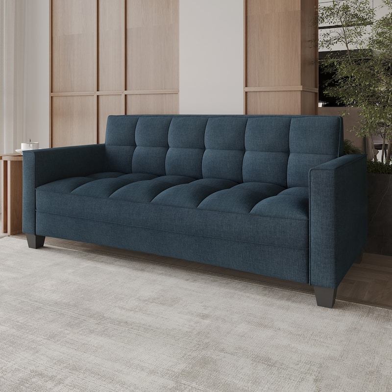 CraftPorch Chic Modern Linen Upholstered Sofa