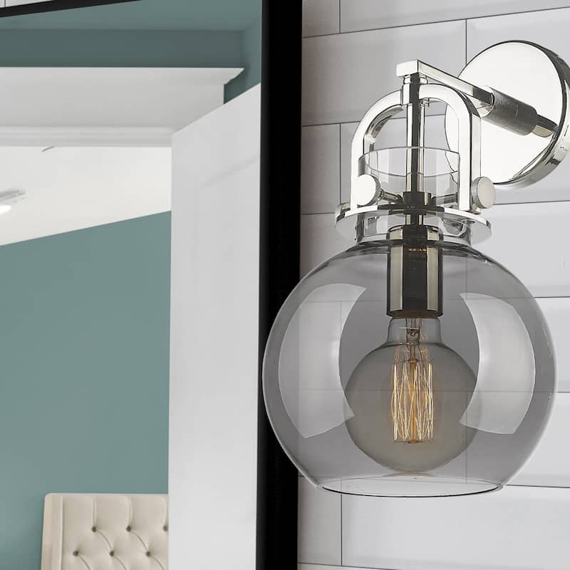 Innovations Lighting 410-1W-14-8 Newton Sphere Sconce Newton Sphere