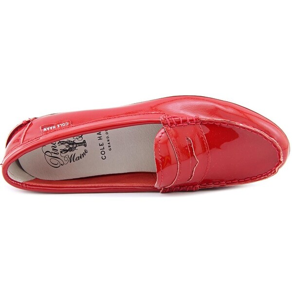 cole haan red patent leather loafers