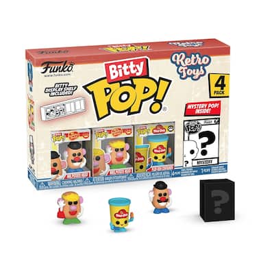 Funko POP! Bitty Retro Toys, 4-Pack, Series 1 - Multi-Color