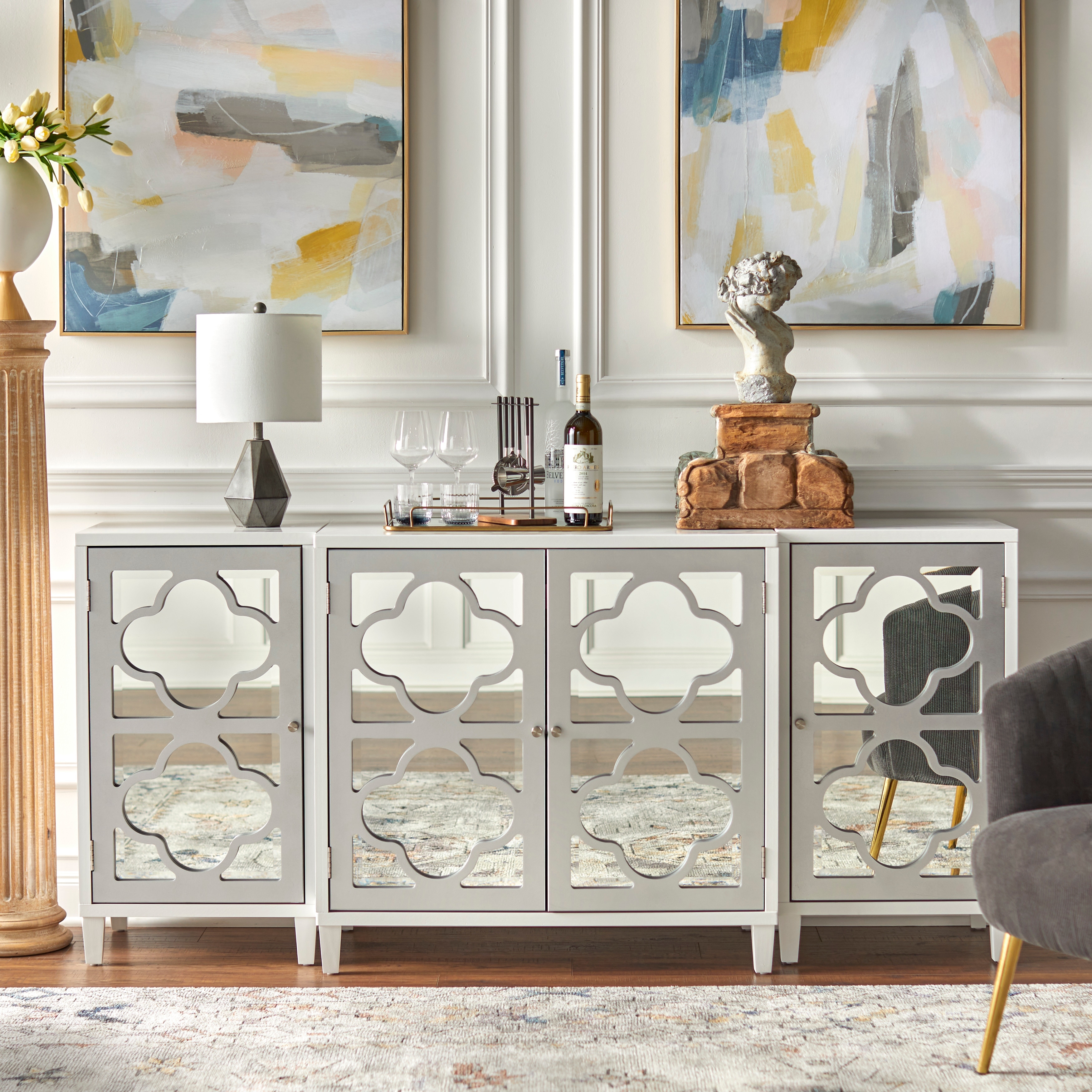 Mirrored cabinet hotsell