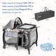 preview thumbnail 5 of 19, Gymax 5-in-1 Portable BabyPlayard Nursery Center Bassinet w/Music Box