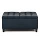 preview thumbnail 115 of 168, WYNDENHALL Elliot Transitional Table Ottoman